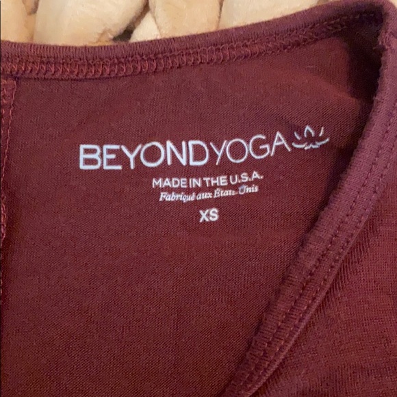 Beyond Yoga Tops Beyond Yoga Tie Back Long Sleeve Top Poshmark